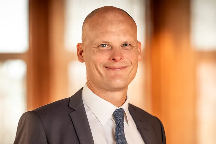 Porträttbild på Oskar Nordbladh.