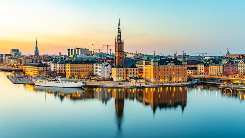 Riddarholmen i Stockholm.