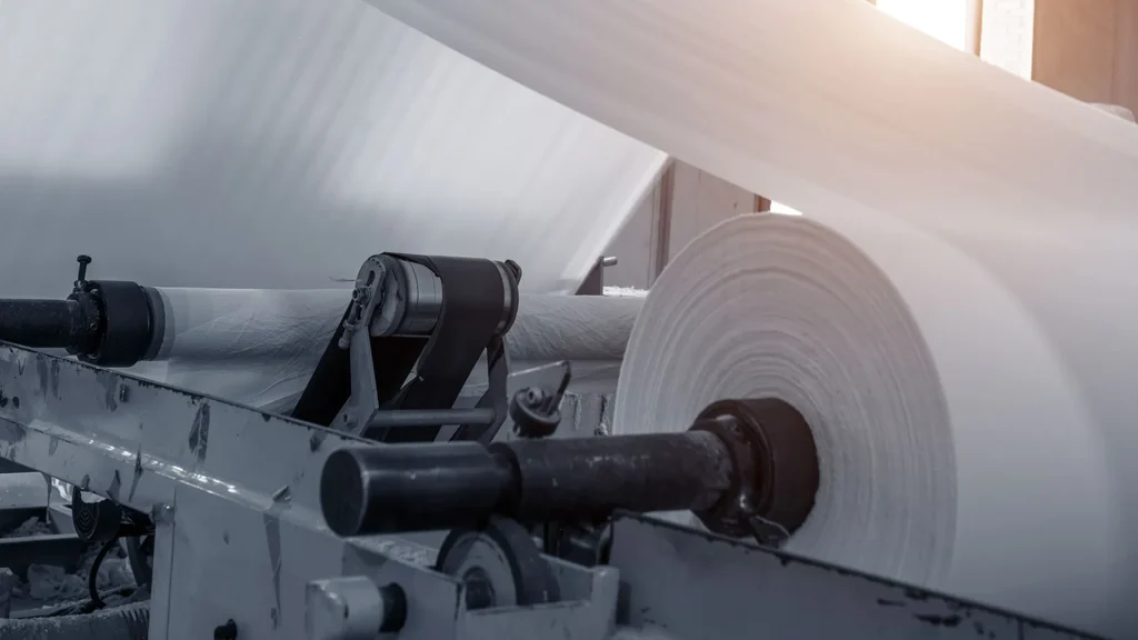 Tillverkning av papper.